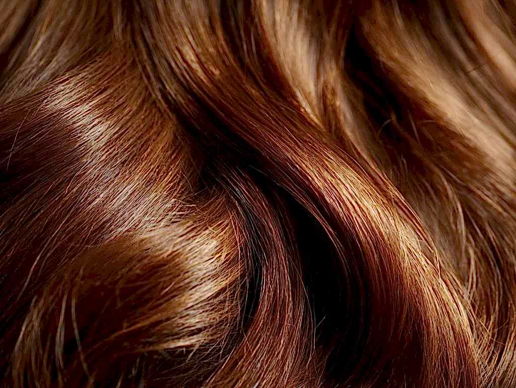 Glossy, healthy hair after protein hair treatment