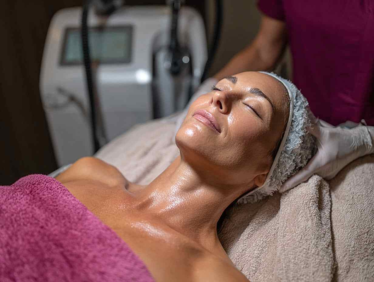 G5 and SlimCare aftercare session at Heli Beauty Istanbul