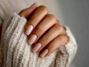 Luxury gel nails with glossy finish and elegant manicure