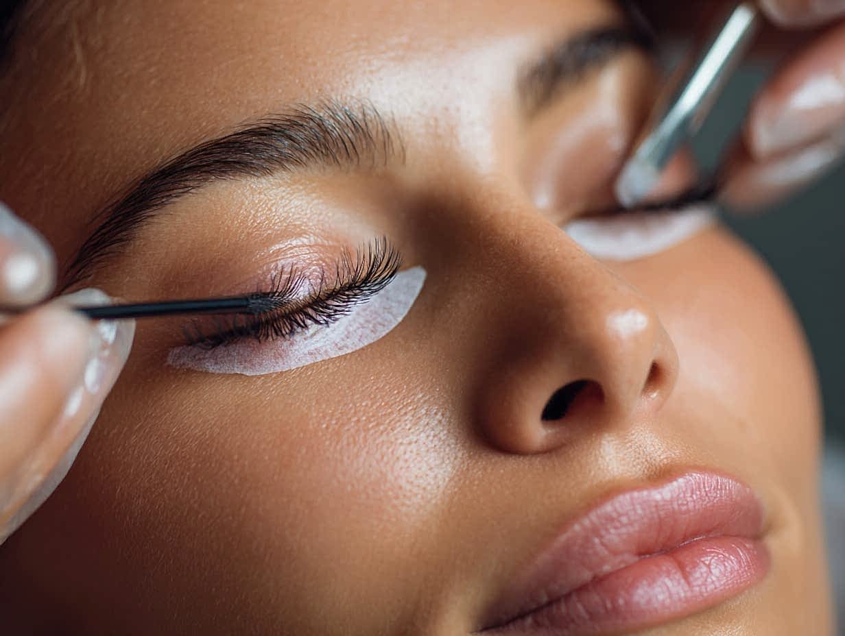 İstanbul kirpik lifting bakımı, kirpik bakımı uzmanı, modern salon uygulaması